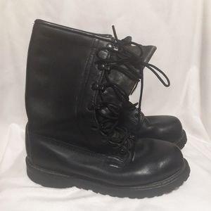 Golden Retriever Leather Work Boots Vibram Sole Mens Size 7W